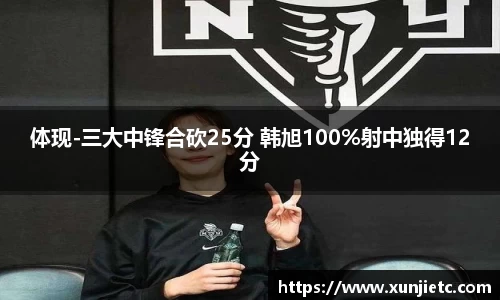 体现-三大中锋合砍25分 韩旭100%射中独得12分